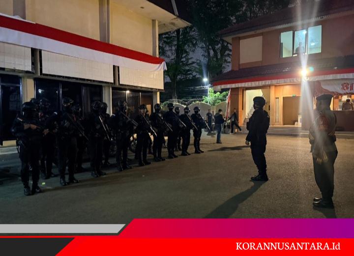 Detasemen Gegana SatBrimob Metro Jaya Intensifkan Patroli Malam, Cegah Tawuran dan Antisipasi Kejahatan di Jakarta Barat