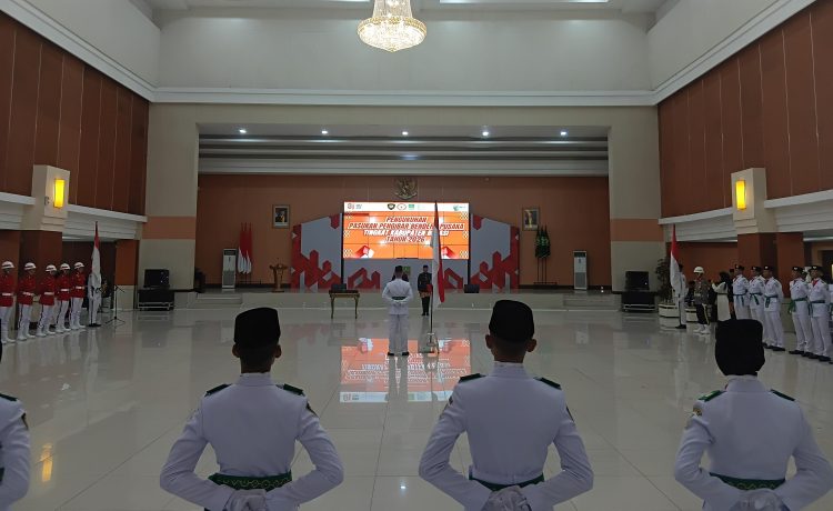 50 Paskibraka Kabupaten Bekasi 2026 Dikukuhkan, Siap Kibarkan Sang Merah Putih di HUT RI ke-81