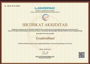 Resmi Terakreditasi, Prodi MIP UMRAH Mantapkan Mutu Pendidikan Berbasis Kemaritiman