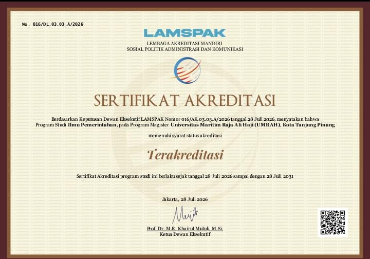 Resmi Terakreditasi, Prodi MIP UMRAH Mantapkan Mutu Pendidikan Berbasis Kemaritiman