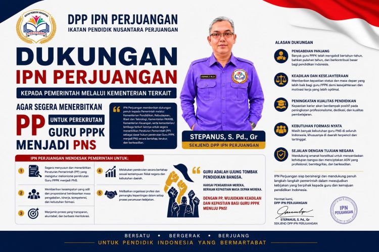 DPC IPN Karimun Dukung Aspirasi dan Desakan DPP untuk Kesejahteraan Guru PPPK