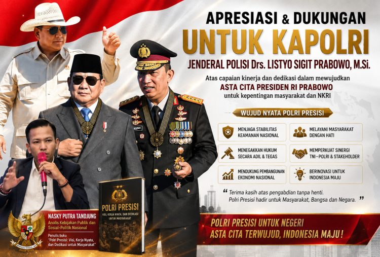 Hentikan Opini Tak Berdasar, Pengamat: Kinerja Kapolri ‘On the Track’ dalam Wujudkan Asta Cita Presiden