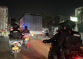 Brimob Yon D Pelopor Intensifkan Patroli Antisipasi Tawuran dan Balap Liar di Kabupaten Bekasi