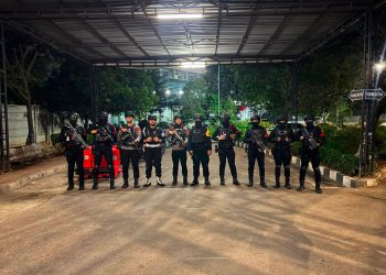 Patmob Brimob Yon D Pelopor Gelar Patroli Rayonisasi di Kota Bekasi, Antisipasi Tawuran dan Kejahatan Jalanan