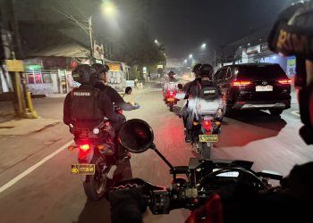 Brimob Polda Metro Jaya Cegah Gangguan Kamtibmas, Sasar Titik Rawan di Tangsel