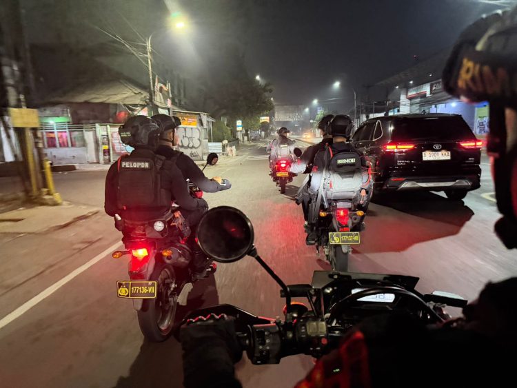 Brimob Polda Metro Jaya Cegah Gangguan Kamtibmas, Sasar Titik Rawan di Tangsel
