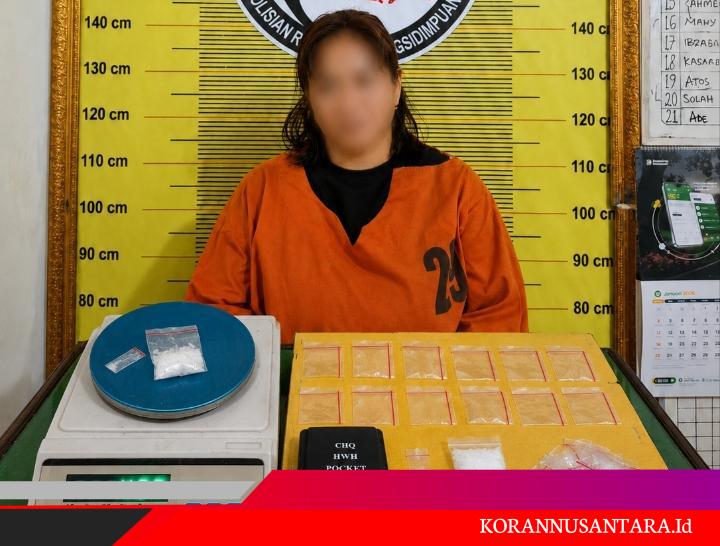 Perempuan Diduga Edarkan Sabu 4,37 Gram Diamankan Polres Padangsidimpuan