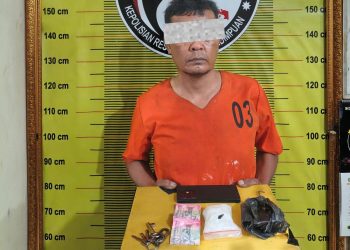 Satresnarkoba Polres Padangsidimpuan Amankan Residivis, 98,84 Gram Sabu Disita