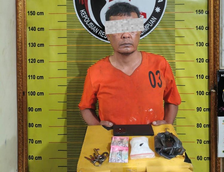 Satresnarkoba Polres Padangsidimpuan Amankan Residivis, 98,84 Gram Sabu Disita