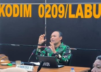 Kejar Ketertinggalan KDKMP di Labusel, Dandim 0209/Labuhanbatu Dorong Percepatan Pemetaan Lahan Pembangunan