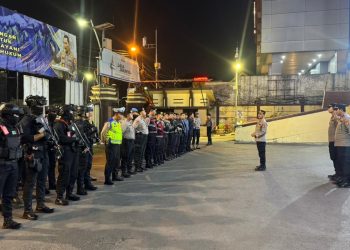Patroli Malam Brimob Polda Metro Jaya Cegah Balap Liar dan Gangguan Kamtibmas di Jakarta Timur