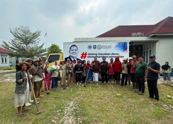 Petani Gunung Tua Tonga Terancam Gagal Panen Hermansyah Lubis Turun Langsung Bantu Perbaikan Irigasi