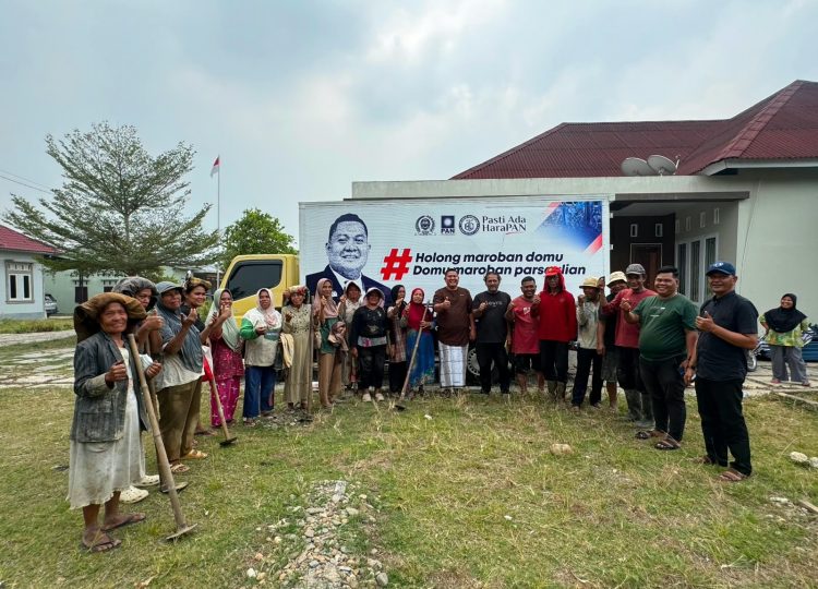 Petani Gunung Tua Tonga Terancam Gagal Panen Hermansyah Lubis Turun Langsung Bantu Perbaikan Irigasi