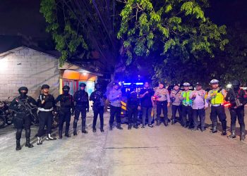 Brimob Polda Metro Jaya Perkuat Patroli Malam di Bekasi, Antisipasi Tawuran dan Begal