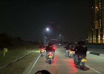 Patroli Brimob Yon D Pelopor Sasar Wilayah Kabupaten Bekasi, Antisipasi Tawuran dan Balap Liar