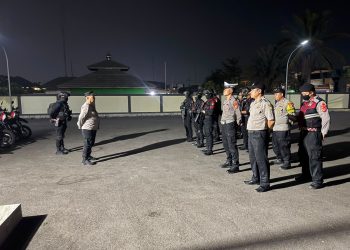 Brimob Batalyon D Pelopor Gelar Patroli Rayonisasi, Antisipasi Tawuran dan Kejahatan Jalanan di Kota Bekasi