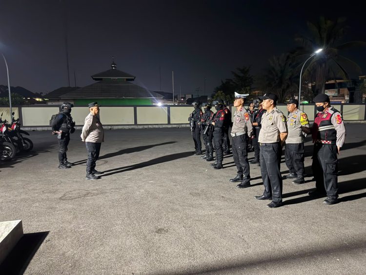 Brimob Batalyon D Pelopor Gelar Patroli Rayonisasi, Antisipasi Tawuran dan Kejahatan Jalanan di Kota Bekasi