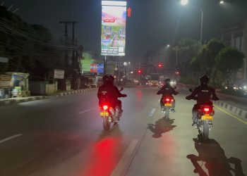 Brimob Batalyon D Pelopor Gelar Patroli Rayonisasi, Antisipasi Gangguan Kamtibmas di Kabupaten Bekasi