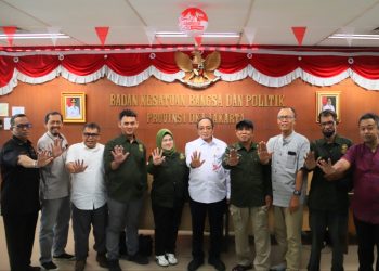 AMKI Jaya Audiensi dengan Kesbangpol DKI, Bahas Kondusivitas Jakarta hingga Persiapan Lima Abad Jakarta