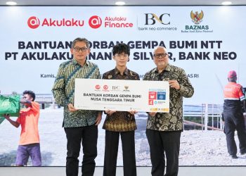 Akulaku Group Salurkan Bantuan Pangan bagi Masyarakat Terdampak Gempa Bumi NTT