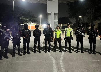 Patroli Brimob Yon D Pelopor Sasar Sejumlah Titik Rawan Gangguan Kamtibmas di Kabupaten Bekasi