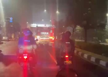 Brimob Polda Metro Jaya Cegah Gangguan Kamtibmas, Amankan Lokasi Kebakaran Pabrik dan Rumah Kosong di Bekasi
