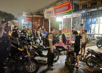Brimob Polda Metro Patroli Dini Hari di Jaktim, 4 Motor Diduga untuk Balap Liar Diamankan