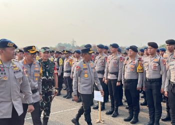 Brimob Polda Metro Jaya Siagakan 1.180 Personel Amankan Pilkades Serentak di Kabupaten Bekasi