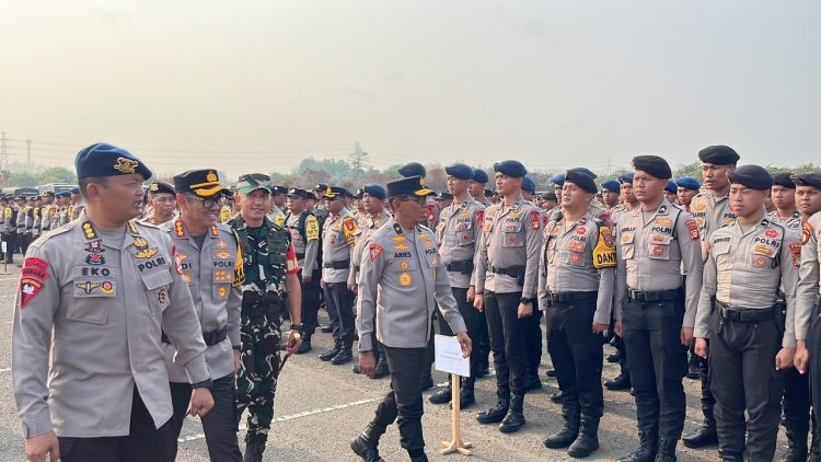 Brimob Polda Metro Jaya Siagakan 1.180 Personel Amankan Pilkades Serentak di Kabupaten Bekasi