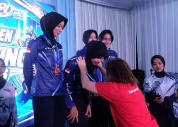 Srikandi Brimob Polda Metro Jaya Borong Podium di Kapolri Cup II Indoor Skydiving