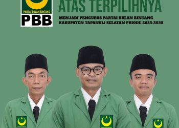 Kepengurusan PBB Tapanuli Selatan Resmi Terbentuk, Ahmad Habibi Buyung Terpilih Aklamasi