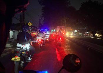 Patroli Brimob D 73 Kompi 2 Antisipasi Gangguan Kamtibmas di Wilayah Bekasi Kota