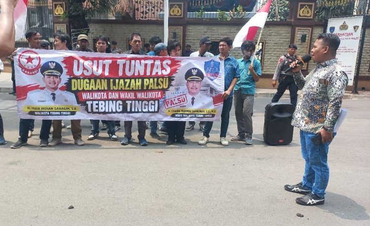 Dugaan Ijazah Palsu Wali dan Wakil Walikota Tebing Tinggi GARANSI–AMPPUH Desak Bareskrim Usut Tuntas