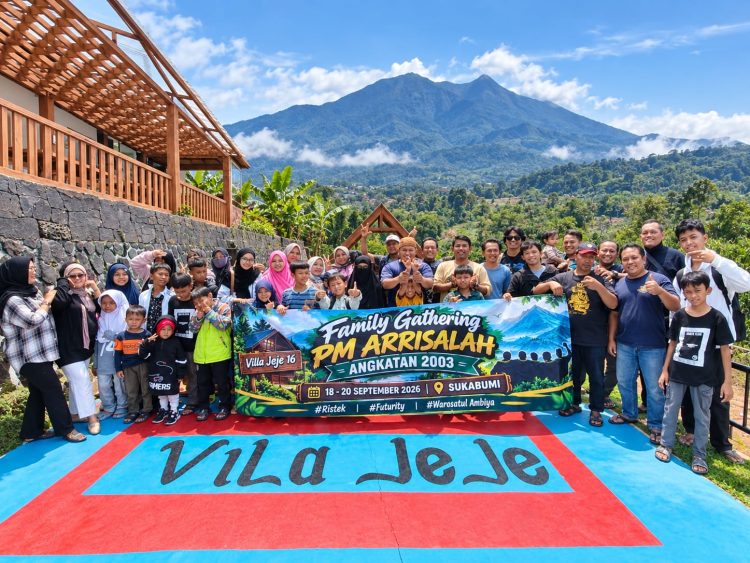 Rihlah di Sukabumi, Alumni PM Arrisalah Angkatan 2003 Bahas Wadah untuk Kemaslahatan Umat