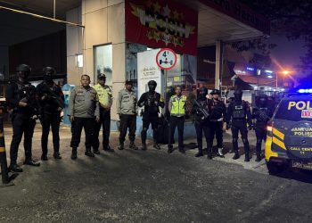 Patmob Brimob Yon D Pelopor Gelar Patroli Rayonisasi, Antisipasi Tawuran hingga Kejahatan Jalanan di Bekasi Kota