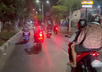 Brimob Metro Jaya Bubarkan Dugaan Balap Liar di Jaktim, 4 Motor Diamankan