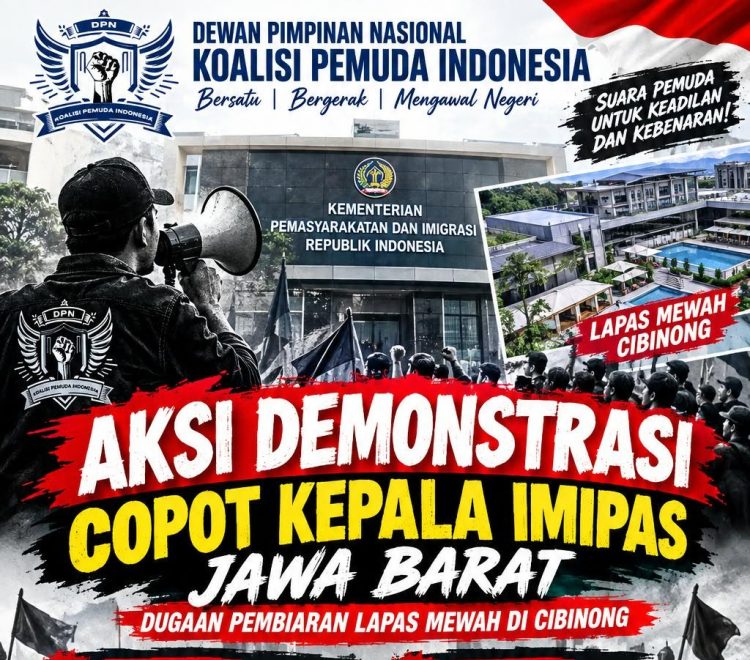 DPN KOALISI PEMUDA INDONESIA SOROT TEMUAN FASILITAS MEWAH DI LAPAS CIBINONG