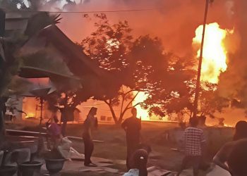 Kebakaran Hanguskan Rumah dan Mobil di Aek Raso, Kerugian Ditaksir Rp500 Juta