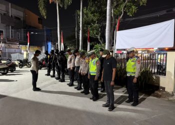 Brimob Gelar Patroli Rayonisasi, Antisipasi Tawuran dan Kejahatan Jalanan di Kota Bekasi