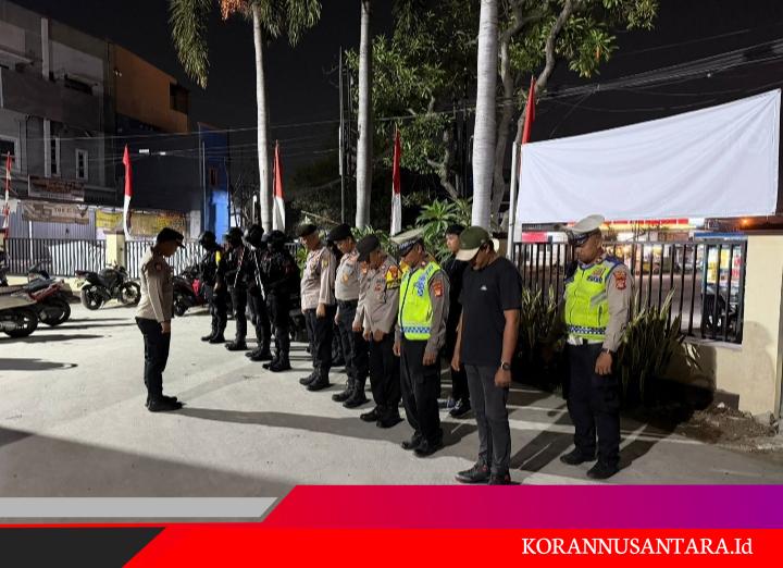 Brimob Gelar Patroli Rayonisasi, Antisipasi Tawuran dan Kejahatan Jalanan di Kota Bekasi