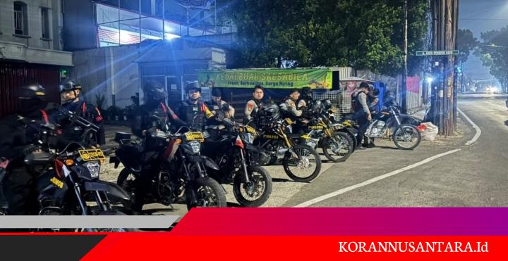 Brimob Polda Metro Jaya Sasar Sejumlah Titik di Jaktim Pastikan Kamtibmas Tetap Kondusif