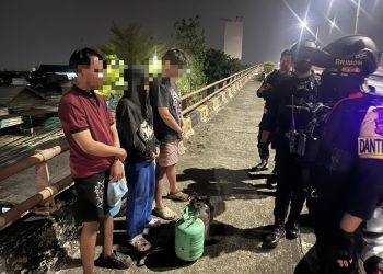 Brimob Polda Metro Jaya Gagalkan Pencurian Gas dan Freon di Flyover Kranji Bekasi