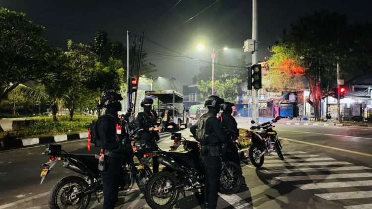 Brimob Metro Jaya Amankan 10 Motor Diduga Hendak Balap Liar di Duren Sawit