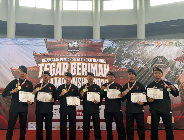 Brimob Metro Jaya Borong 7 Medali di Kejuaraan Pencak Silat Nasional Bogor