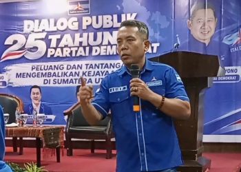 Tanpa Basa Basi Arif Tampubolon: Kalau Ingin Demokrat Sumut Besar Lokot Harus Diganti