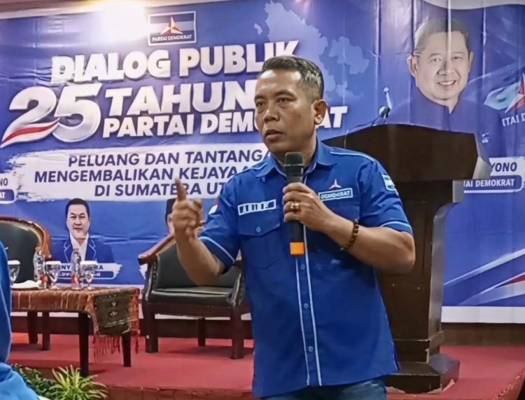 Tanpa Basa Basi Arif Tampubolon: Kalau Ingin Demokrat Sumut Besar Lokot Harus Diganti
