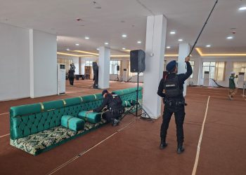 Brimob Polda Metro Jaya Pastikan Keamanan Safari Dakwah Habib Umar di Cidodol