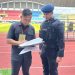 Brimob Polda Metro Jaya Sterilisasi Stadion Patriot Jelang Laga Adhyaksa FC Bekasi vs PSGC Ciamis