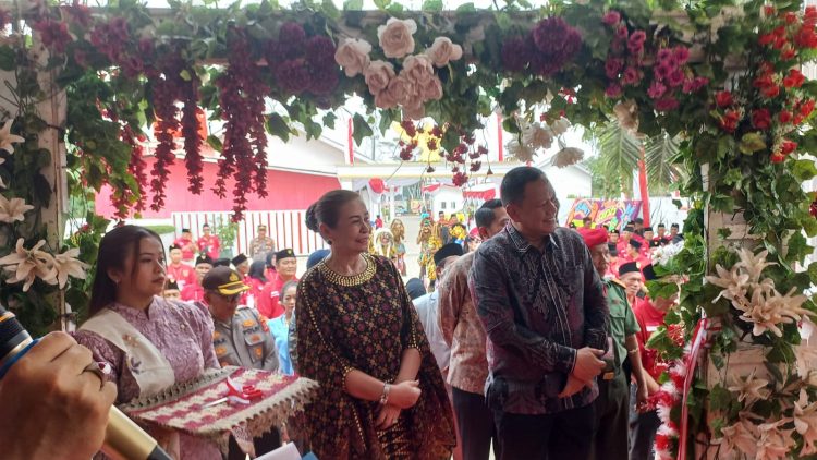 Dewi Ayu Gembirowati Soekarno Putri Gaungkan Empat Pilar Gerakan Desa di Soekarno Centre Lampung Timur