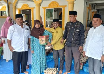 Dzikir Akbar Sukadame BAZNAS Labusel Salurkan 30 Paket Sembako